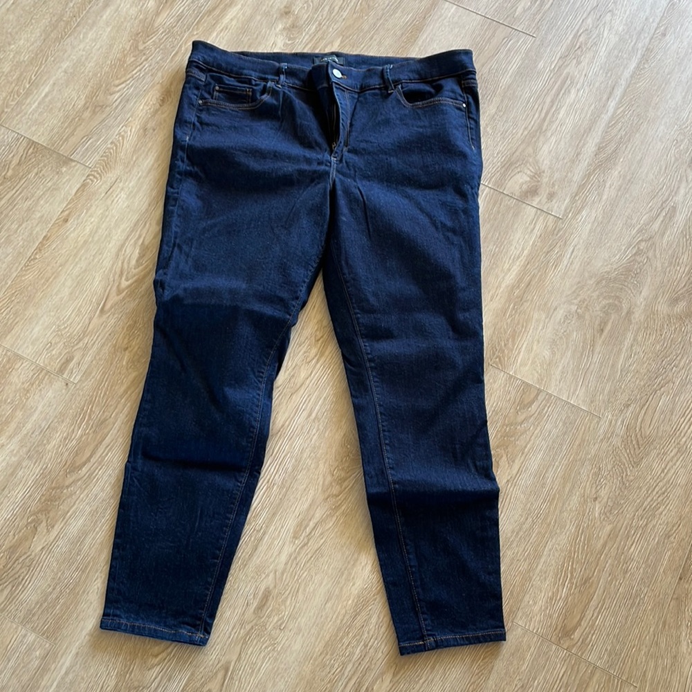 Ann Taylor Dark Wash Skinny Jean